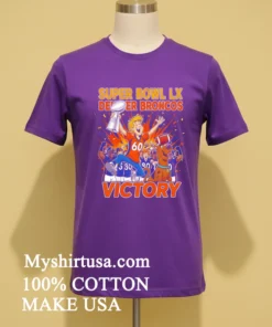 Broncos Super Bowl Lx Victory X Scooby Doo And Shaggy Shirt