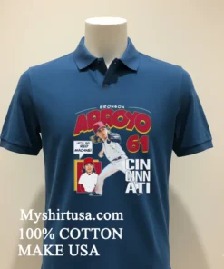 Bronson Arroyo Cincinnati Comic 61 new t-shirt