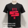 Bts World Tour 2026 List Shirt Balck Shirt 1