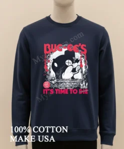 Buc Ee S It S Time To Die Horror Parody Mascot funny america t-shirts