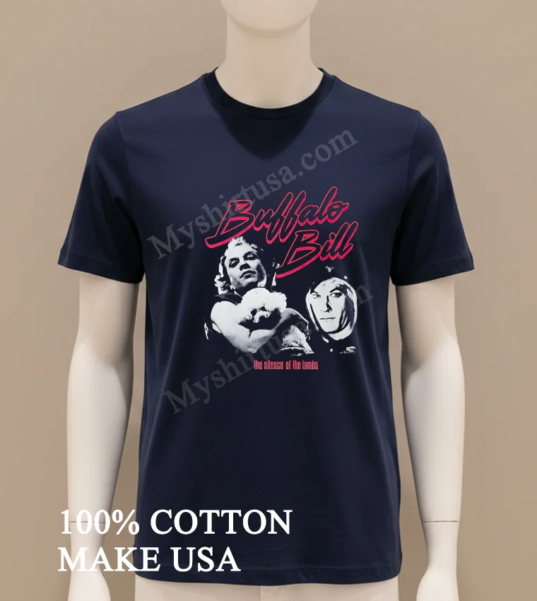 Buffalo Bill The Silence Of The Lambs Movie Characters Shirt Navy Shirt