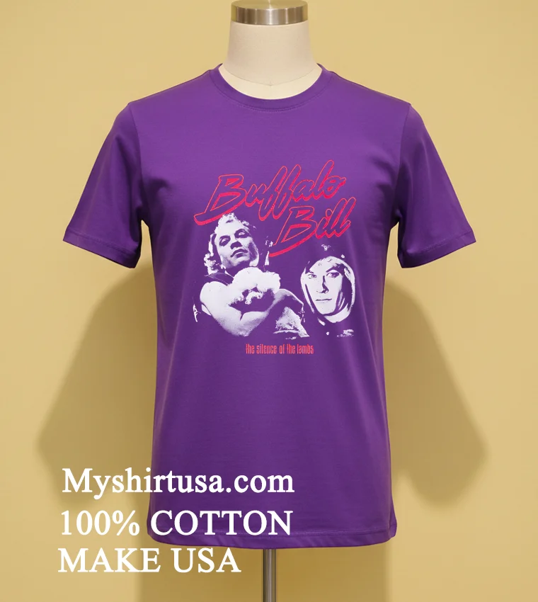 Buffalo Bill The Silence Of The Lambs Movie Characters Shirt Purple Shirt