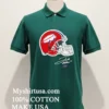 Buffalo Bills Billustration Red Helmet Shirt Green Shirt