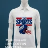 Buffalo Bills Fuck Off Im Watching Tv Sports Helmet Shirt White T Shirt