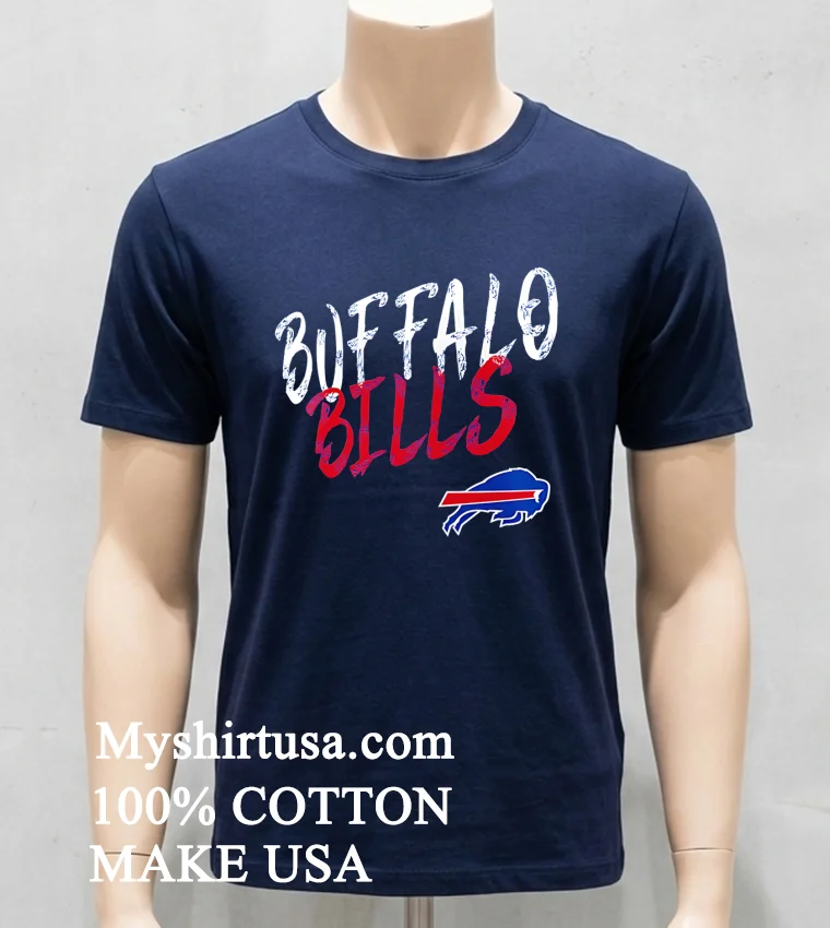 Buffalo Bills Hustle Personalized Shirt Navy Shirt