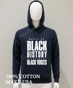 Built By Black Kistory Elevated By Black Voices funny america t-shirts