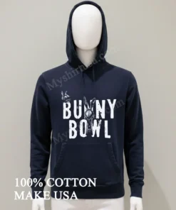 Bunny Bowl Lix Football Helmet Trophy Bad Bunny Logo Graphic Shirt
