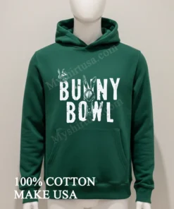 Bunny Bowl Lix Football Helmet Trophy Bad Bunny Logo Graphic Shirt
