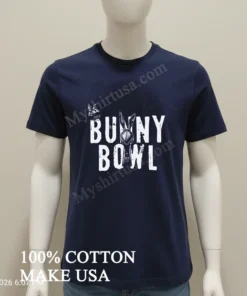 Bunny Bowl Lix Football Helmet Trophy Bad Bunny Logo Graphic Shirt