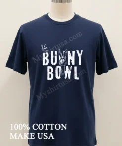 Bunny Bowl Lix Football Helmet Trophy Bad Bunny Logo Graphic Shirt