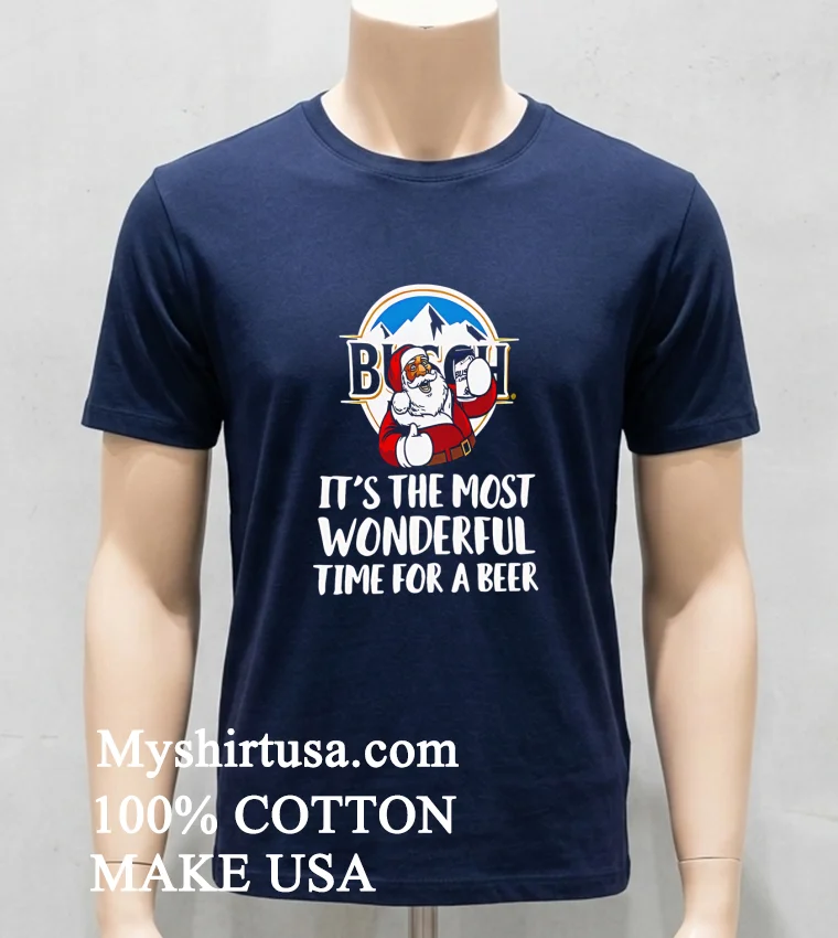 Busch Light Beer Holiday Collection Christmas Shirt - navy-shirt Busch Light Beer Holiday Collection Christmas Shirt Navy Shirt