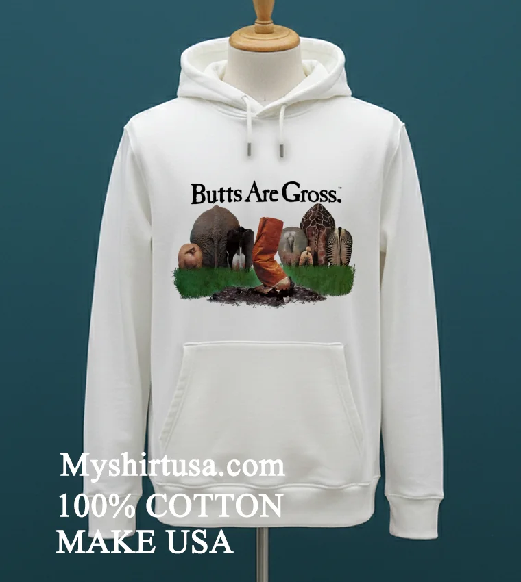 Butts Are Gross Anti Smoking Shirt White T Shirt 1