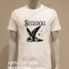 Buzzcocks Fallen Angel Punk Rock Band Logo Shirt White T Shirt