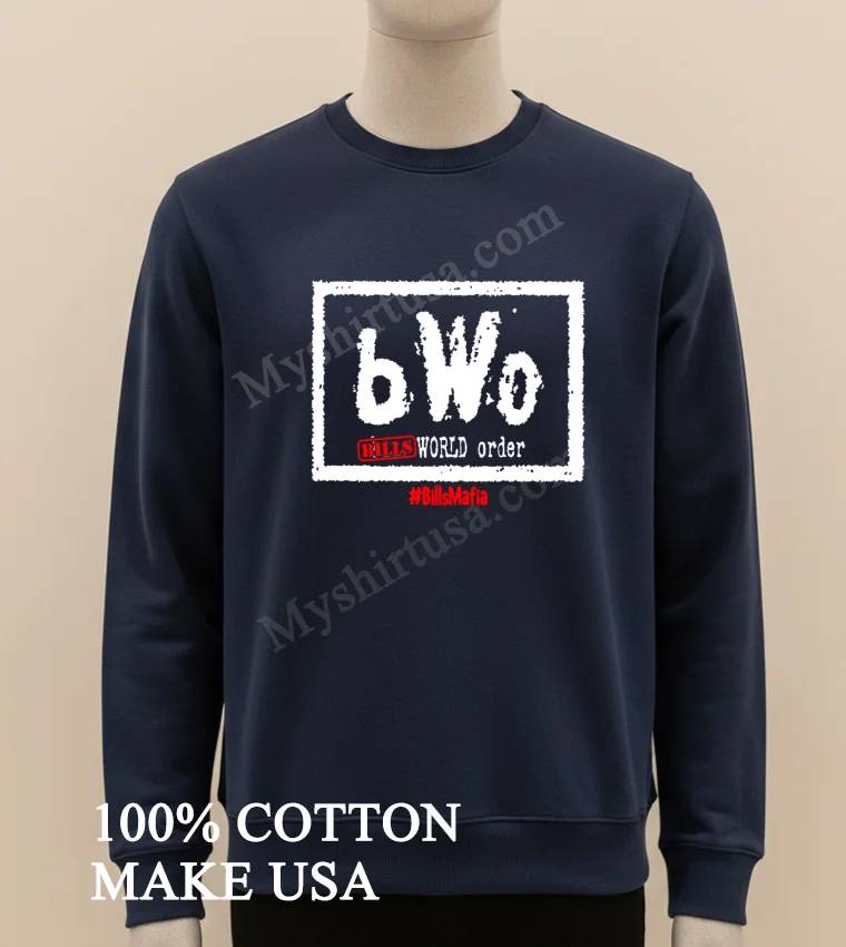 Bwo Bills World Order Bills Mafia Shirt Long Sleve Shirt