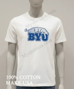 Byu Brigham Young University Cougars Logo funny america t-shirts