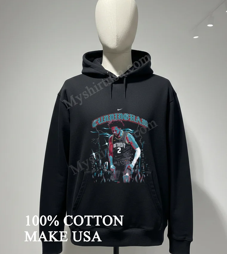 Cade Cunningham Detroit Pistons Basketball Shirt Hoodie Shirt