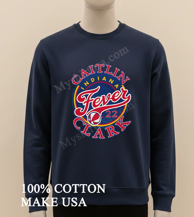 Caitlin Fever #22 Basketball Personalized Logo Indiana new t-shirt - long sleve shirt Caitlin Fever 22 Basketball Personalized Logo Indiana Shirt Long Sleve Shirt
