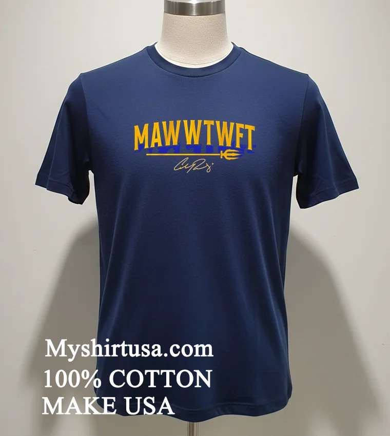 Cal Raleigh Mawwthft Signature Shirt Navy Shirt