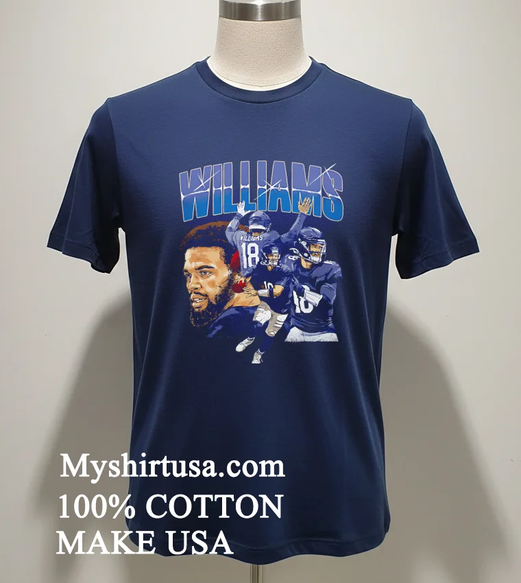 Caleb Williams Chicago Collage Vintage new t-shirt - navy-shirt Caleb Williams Chicago Collage Vintage Shirt Navy Shirt