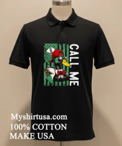 Call Me Duck Hunting Valentine Day Shirt