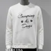 Camping And Dogs Shirt White T Shirt 3