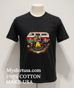 Camping Is In Tents Skeletons new t-shirt