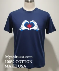 Canada Heart Hands Seattle Mariners Shirt