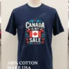 Canada Is Not For Sale Shirt Navy Shirt
