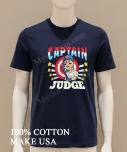 Captain Aaron Judge Marvel Captain America New York Yankees funny america t-shirts