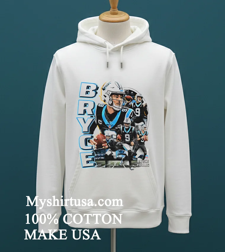 Carolina Panthers Bryce Young Graphic Shirt - white-t-shirt Carolina Panthers Bryce Young Graphic Shirt White T Shirt 1