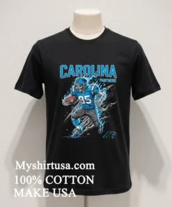 Carolina Panthers Men’s Football Skeleton Player Burning Shirt