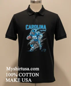Carolina Panthers Men’s Football Skeleton Player Burning Shirt