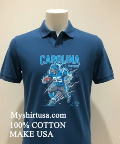 Carolina Panthers Men’s Football Skeleton Player Burning Shirt