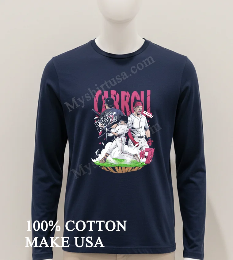 Carroll 7 Corbin Carroll Home Run Arizona Diamondbacks Baseball Graphic Shirt Hoodie Shirt 1