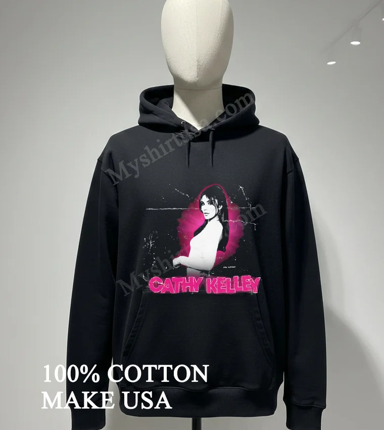 Cathy Kelley Pink Glow Black And White Portrait Shirt Hoodie Shirt