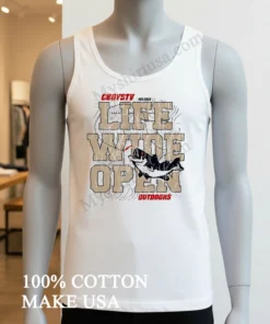 Cboys Tv Est 2016 Life Wide Open Outdoors Bass Fishing funny america t-shirts