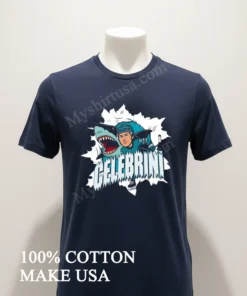 Celebrini San Jose Sharks Hockey Player Mascot Graphic funny america t-shirts