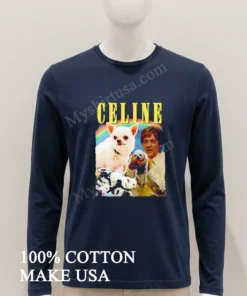 Celine The Chihuahua And Mr G Greg Gregson Tribute funny america t-shirts