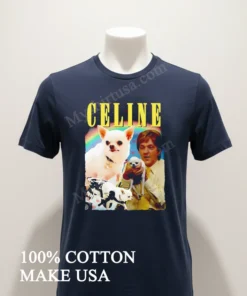 Celine The Chihuahua And Mr G Greg Gregson Tribute funny america t-shirts