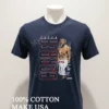 Cesar Correa Zuffa Boxing Fighter Standing Graphic Shirt Navy Shirt 1