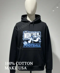 Cf Montréal Football Snoopy Soccer Ball Blue Banner funny america t-shirts