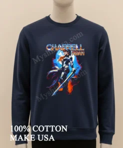 Chappell Roan Joan Of Arc Knight Armor Sword Fortnite funny america t-shirts