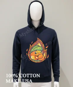 Charmander Pokemon Stained Glass Window funny america t-shirts