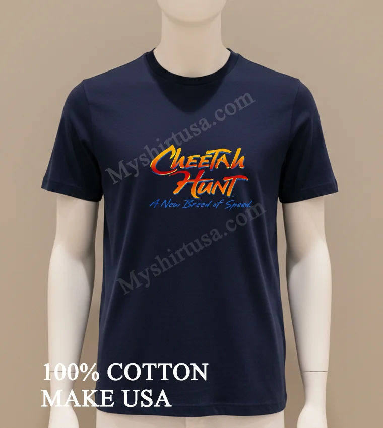 Cheetal Hunt A New Breed Of Speed Shirt Navy Shirt