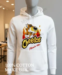 Cheetos Chester Cheetah Flamin Hot Fire Graphic funny america t-shirts