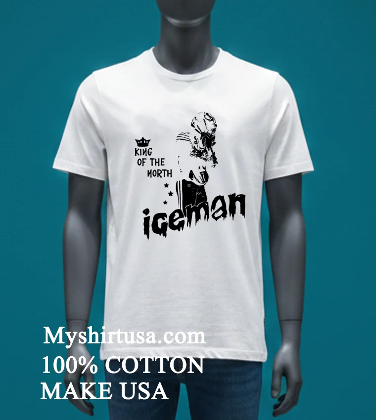 Chicago Bears Caleb Williams King Of The North Iceman Shirt White T Shirt 3