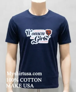 Chicago Bears Celebrating Women And Girls In Sports Shirt