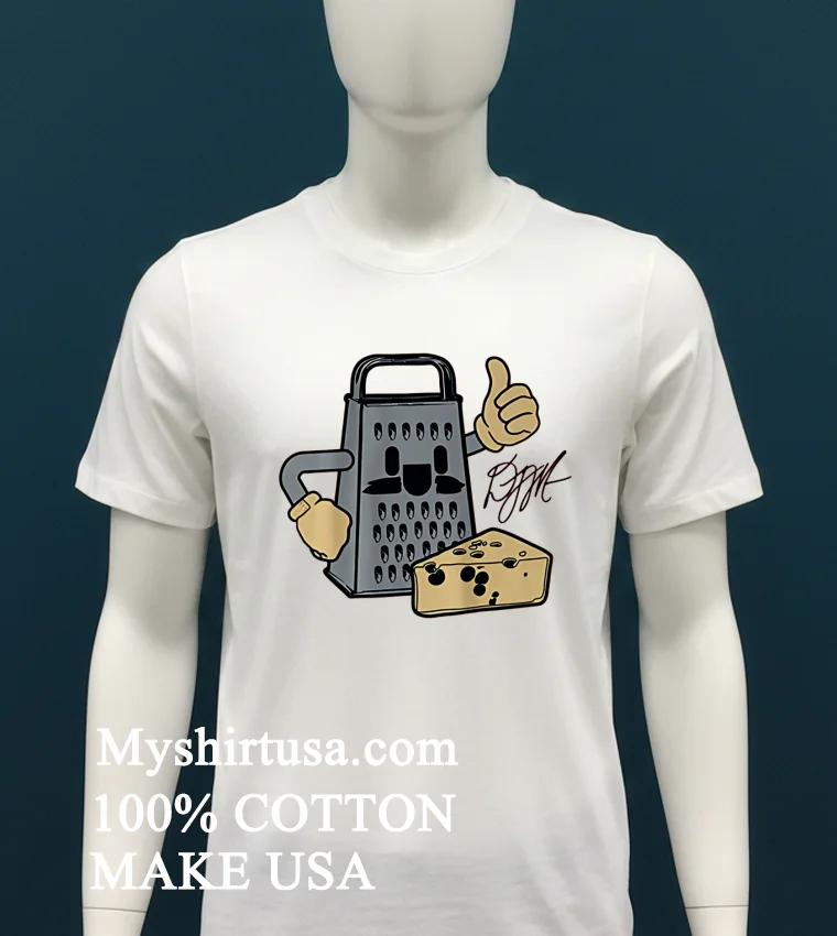 Chicago Bears Dj Moore Cheese Grater Signature Shirt White T Shirt 2