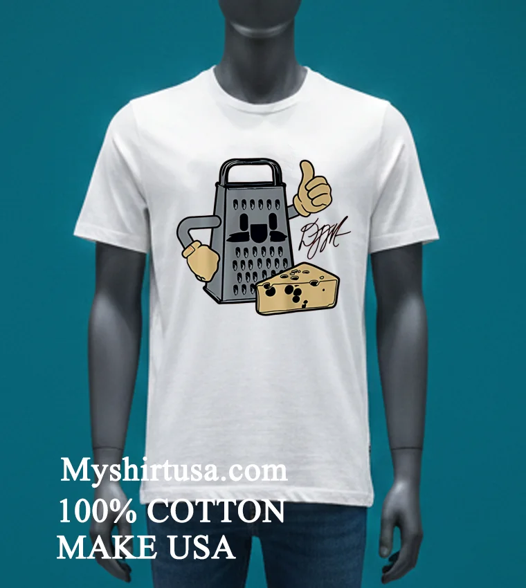 Chicago Bears Dj Moore Cheese Grater Signature Shirt White T Shirt 4