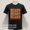 Chicago Bears Go Bear Go Repeat Shirt Balck Shirt